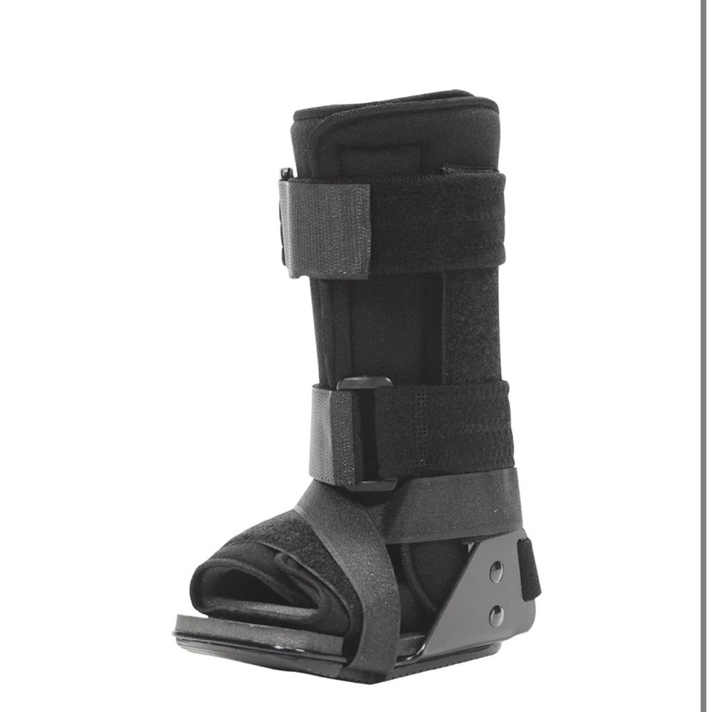 Black Medical Walking Boot